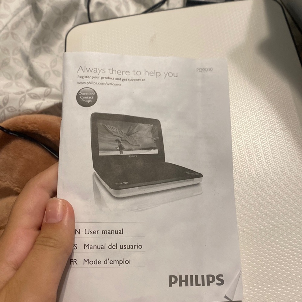 Philips portable DVD player